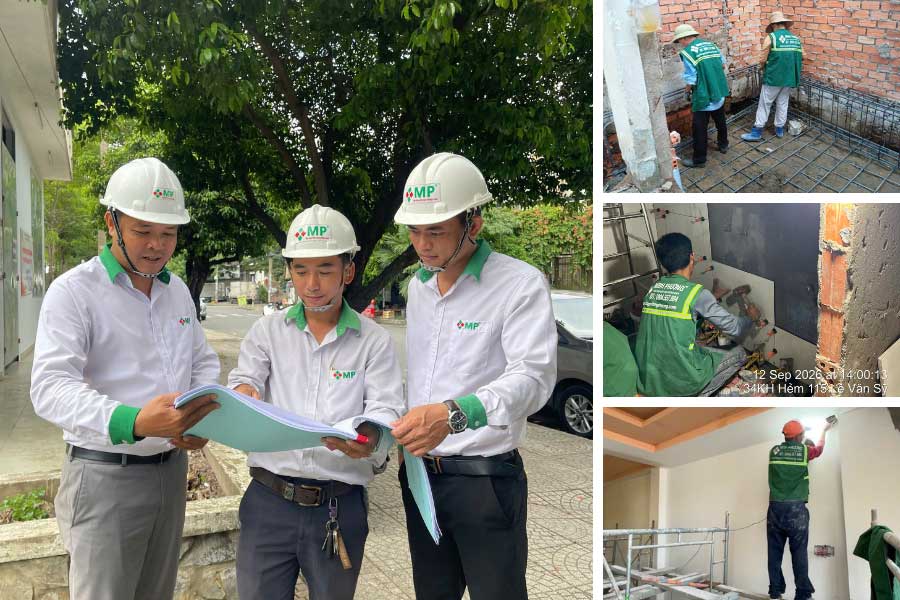 Minh Phương nhận sửa chữa những hạng mục nào tại Quận 1?