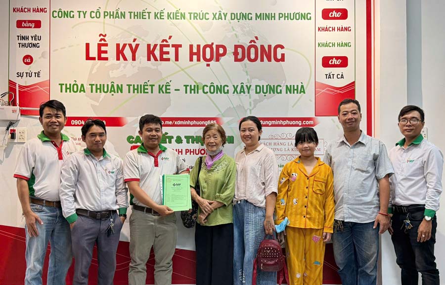 Lễ Ký Hợp Đồng Sửa Chữa Nhà Trọn Gói 36m2 Có Gác Lửng - HĐ02 5 Ký kết hợp đồng sửa nhà trọn gói– Khởi đầu cho hành trình cải tạo tổ ấm