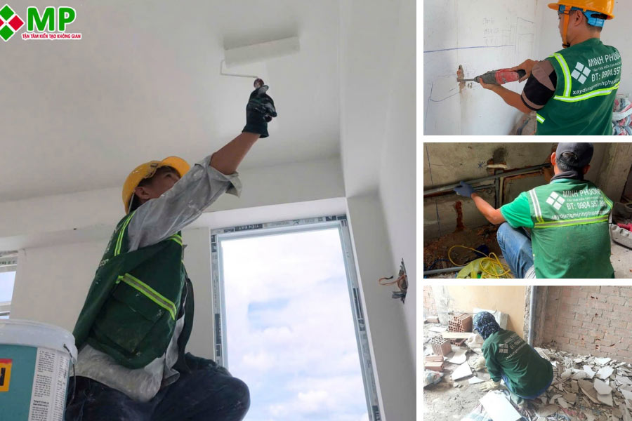 Giá Sửa Chữa Chung Cư Trọn Gói Chi Tiết, Mới Nhất 2026 3 Những hạng mục sửa chữa chung cư mà Minh Phương thực hiện