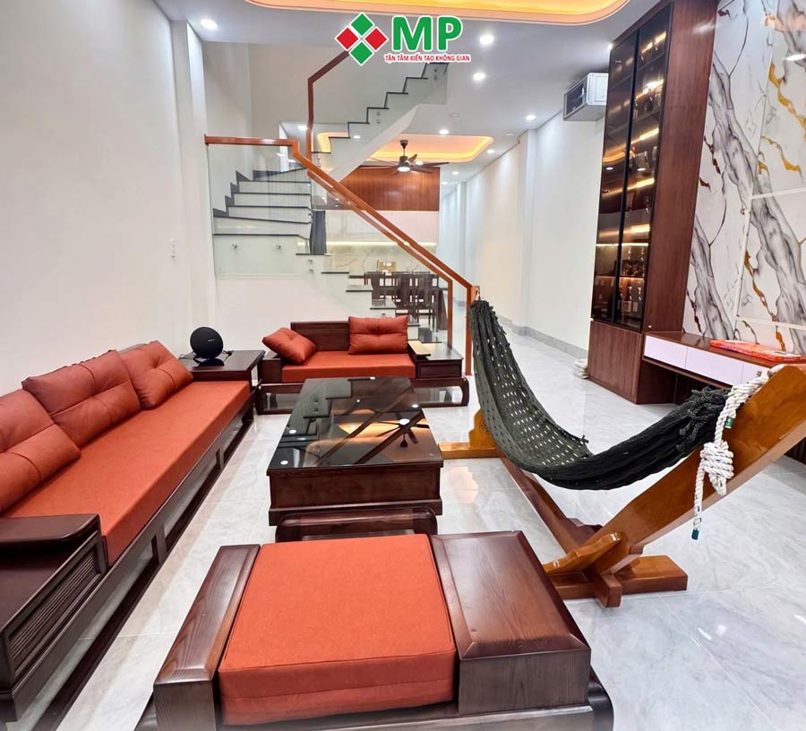 DỰ ÁN NHÀ 1 TRỆT 2 LẦU SÂN THƯỢNG TẠI CẦN THƠ - TC2 18 Hình ảnh hoàn thiện của công trình