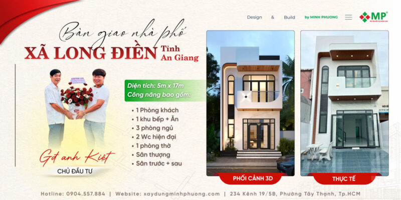 ảnh đại diện bàn giao nhà gác lửng hiện đại 5x17m