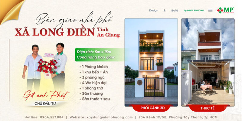 ảnh đại diện nhà 2 tầng 1 tum 5x15m 3 phòng ngủ