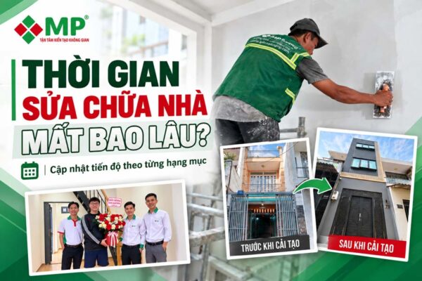 ảnh đại diện thời gian sửa chữa nhà