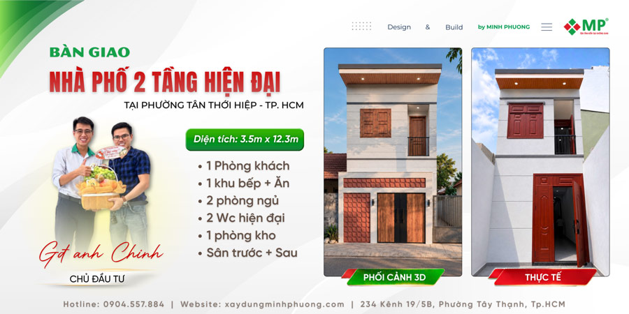 Bàn Giao Nhà Phố 2 Tầng Hiện Đại 3x12m Tân Thới Hiệp -BG27 1 ảnh đại diện Bàn Giao Nhà Phố 2 Tầng Hiện Đại 3x12m