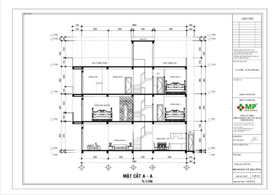 Chi Phí Thiết Kế Xây Dựng Nhà 3 Tầng 50m2 Từ A–Z 14 Bố trí công năng hợp lý ngay từ đầu