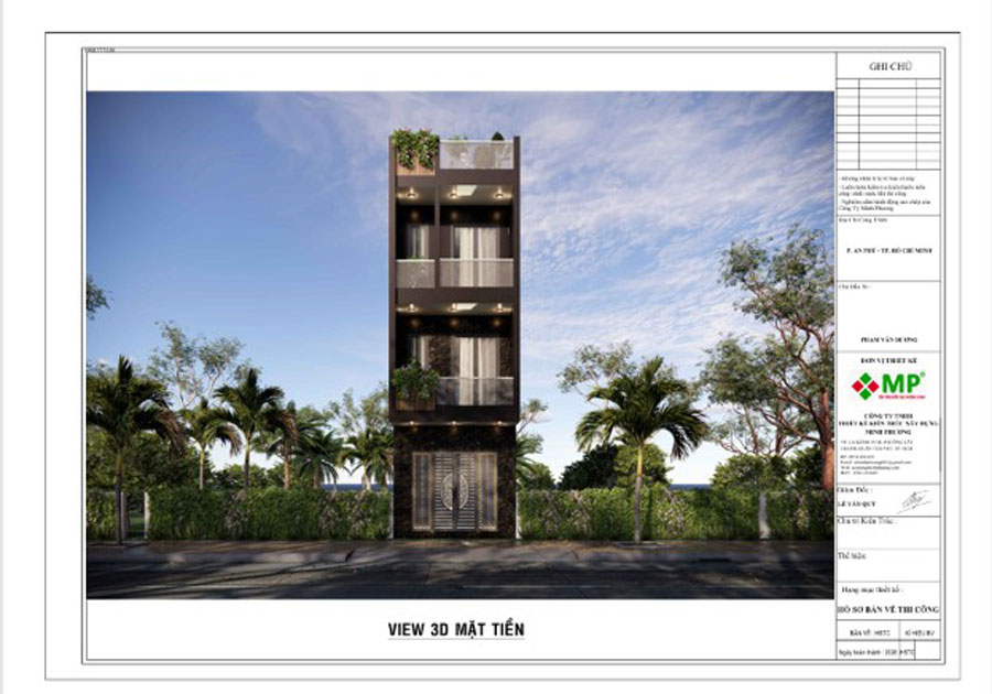 Chi Phí Thiết Kế Xây Dựng Nhà 3 Tầng 50m2 Từ A–Z 2 Chi phí thiết kế nhà phố 3 tầng 50m2 trọn gói