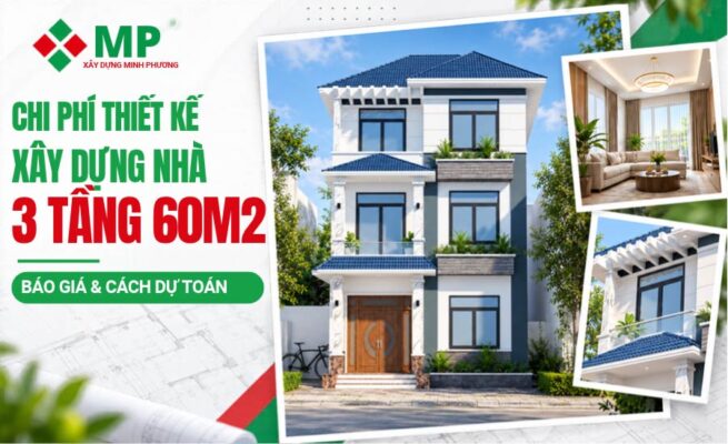 ảnh đại diện chi phí thiết kế xây dựng nhà 3 tầng 60m2