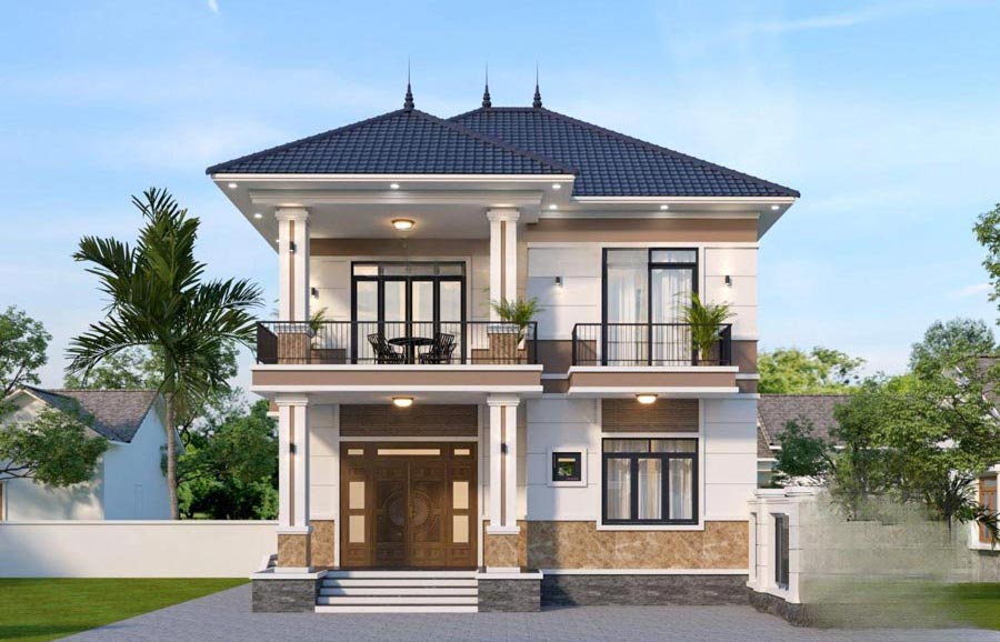 Chi Phí Xây Nhà 2 Tầng: Báo Giá & Kinh Nghiệm Cần Biết 6 Dự toán chi phí xây nhà 2 tầng 90m2