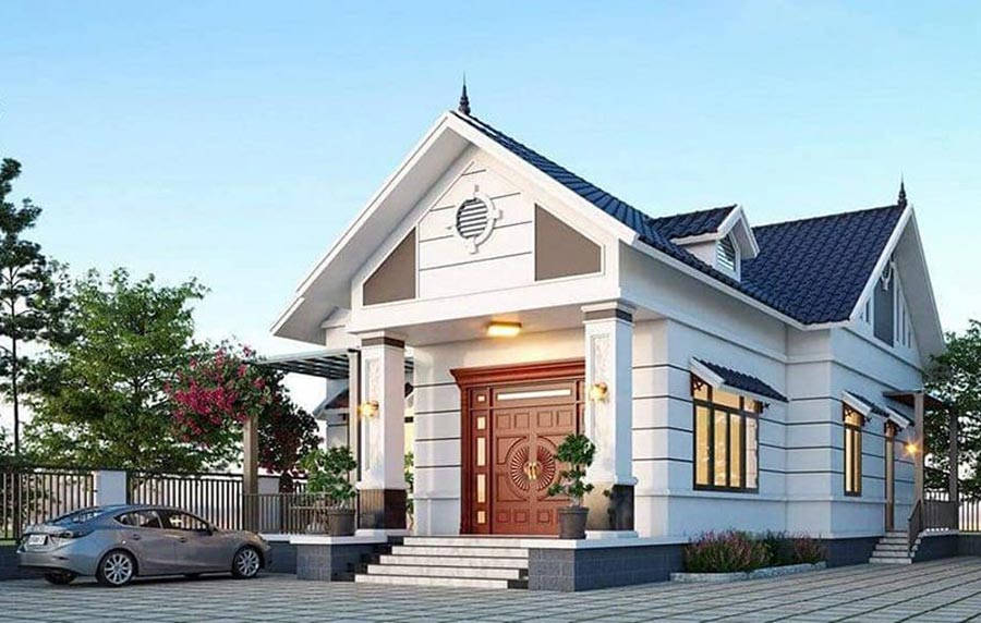 Giá Xây Nhà Cấp 4 Trọn Gói Mới Nhất & Dự Toán Chi Tiết 12 Thiết kế nhà cấp 4 mái thái