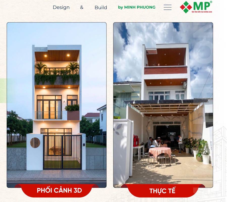 Thiết Kế Thi Công Xây Dựng Nhà Quận 1 Uy Tín, Giá Tốt 20 Một số công trình xây dựng nhà tiêu biểu của Xây dựng Minh Phương