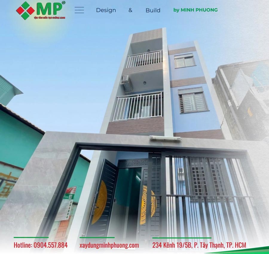Thiết Kế Thi Công Xây Dựng Nhà Quận 1 Uy Tín, Giá Tốt 21 Một số công trình xây dựng nhà tiêu biểu của Xây dựng Minh Phương