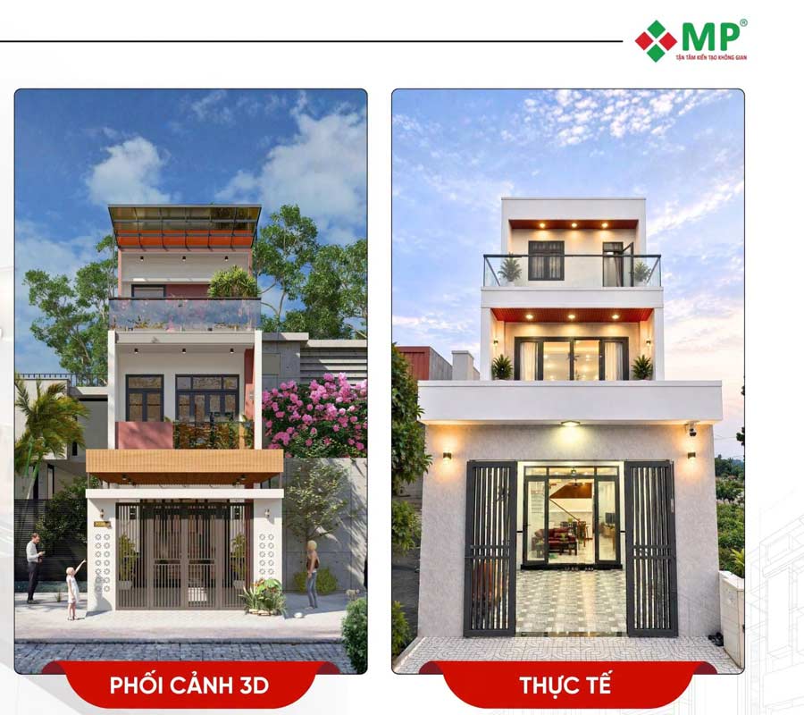 Thiết Kế Thi Công Xây Dựng Nhà Quận 1 Uy Tín, Giá Tốt 23 Một số công trình xây dựng nhà tiêu biểu của Xây dựng Minh Phương
