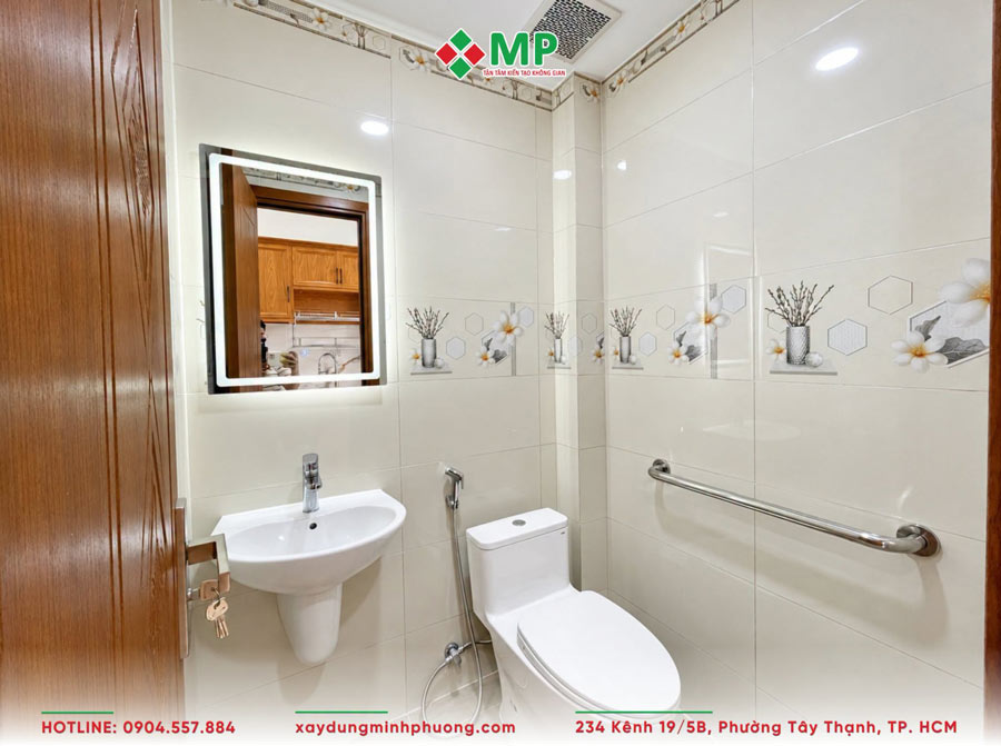 Nhà vệ sinh hiện đại, tiện nghi và an toàn cho người lớn tuổi