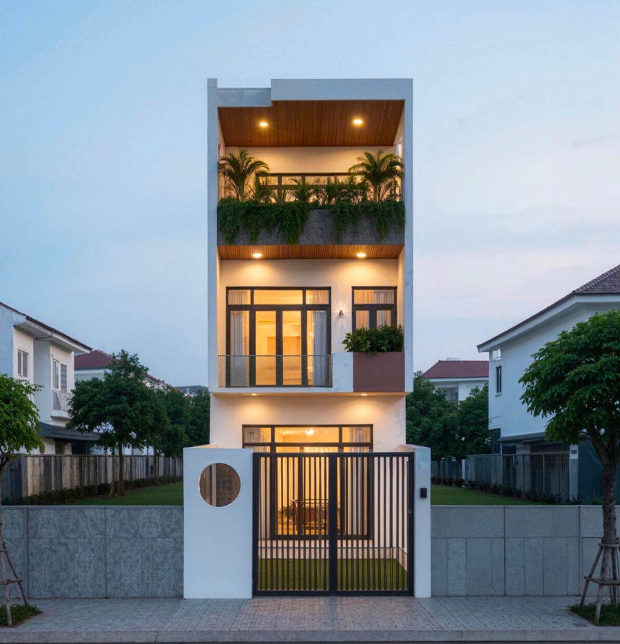 Quá trình tư vấn và lên ý tưởng cho căn nhà phố 2 tầng 1 tum 5x15m