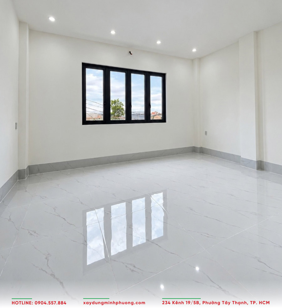 Bàn Giao Nhà Phố Gác Lửng Hiện Đại 5x17m Tại An Giang - BG25 11 Không gian phòng ngủ rộng rãi, thoáng sáng và thoải mái