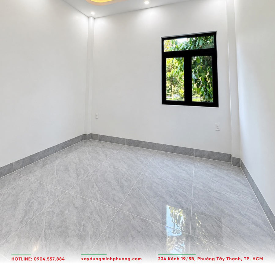 Bàn Giao Nhà Cấp 4 Mái Bằng 7x13m Hiện Đại Cần Thơ - BG24 12 Phòng ngủ riêng tư, thoáng sáng và thoải mái