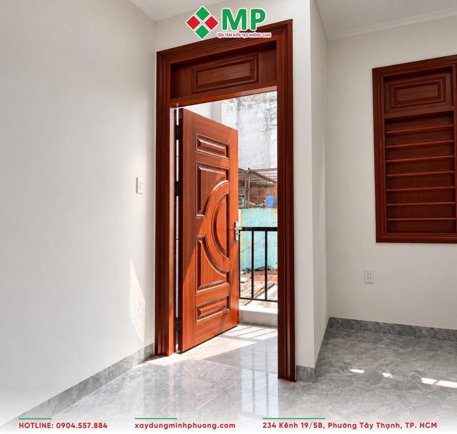 Bàn Giao Nhà Phố 2 Tầng Hiện Đại 3x12m Tân Thới Hiệp -BG27 6 Không gian phòng ngủ căn nhà 2 tầng 3x12m