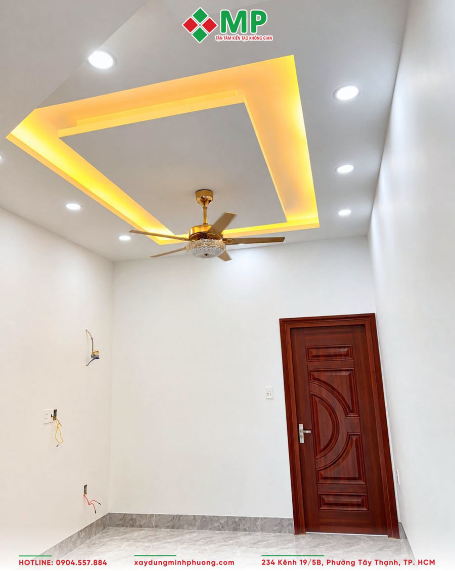 Bàn Giao Nhà Phố 2 Tầng Hiện Đại 3x12m Tân Thới Hiệp -BG27 8 Không gian phòng ngủ căn nhà 2 tầng 3x12m